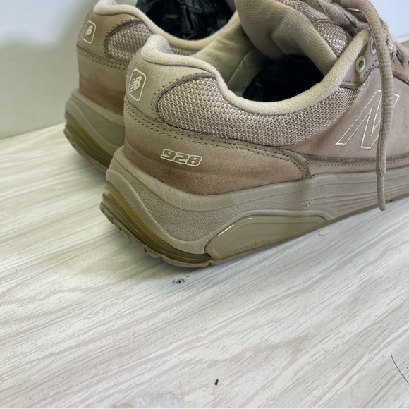 New Balance Womens 928 WW928TN Beige Casual Shoes Sneakers Size 8.5 B - Picture 4 of 6
